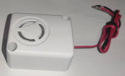 MINI 82 - beltéri, vezetékes hangjelző, fekete