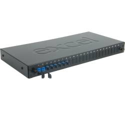 Excel 200-472-HB Patch panel, monomódosú, OS2, 19” rackbe szerelhető, LC