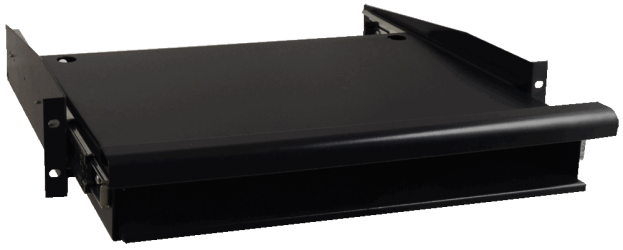 RAPW-K kihúzható rack polc 2U