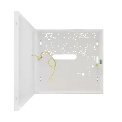 Üres Pulsar központdoboz, 326x308x99mm, IP20, fém, Paradox rendszerekhez, univerzális, előre fúrt lyukakkal, fehér