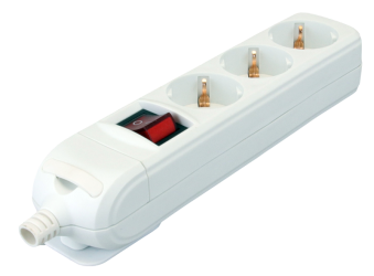 Tracon 3 fejes elosztó, 250 V AC, 3 x SHUKO