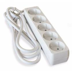 Hálózati 5-ös elosztó 1,5 m MT 3x1,5mm2 vezetékkel