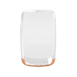 Paradox SR230 borostyán - kültéri, rádiós hang-fényjelző, fehér