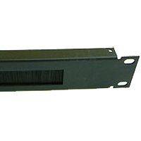 Kivezető panel kefével, kefés, 1U