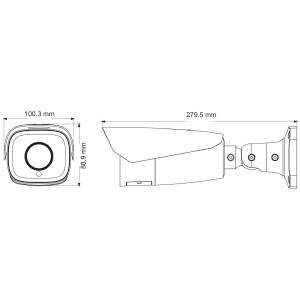 Techson TCI PS1 C102 IH100 ADM TZ3 /LR /WG 2 Mpx-es IP kamera