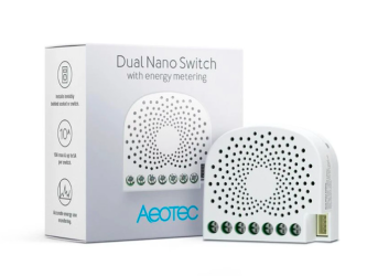 Süllyeszthető Z-Wave relémodul 2 kimenettel