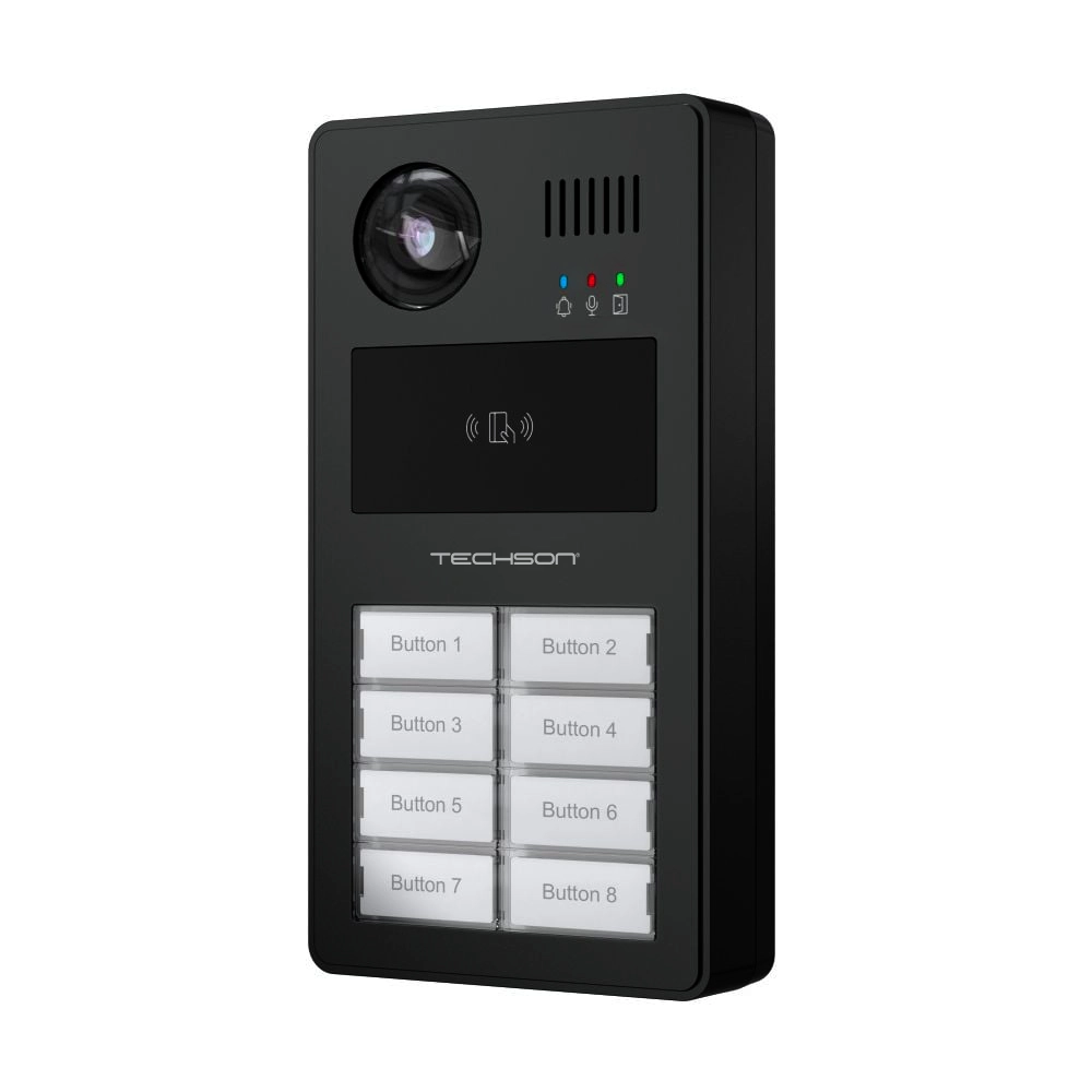 Techson TCT DS202 Többlakásos kültéri  video IP kaputelefon