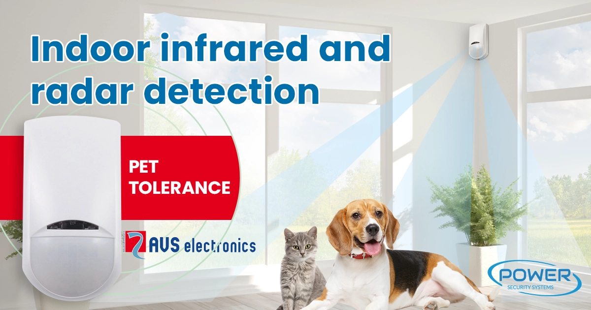 AVS JET DT AM combined motion detector - extremely high performance at an affordable price!