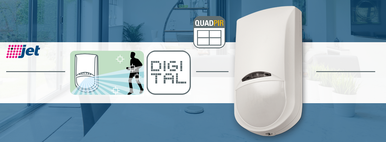 AVS Security JET DT AM beltéri infra radar érzékelés