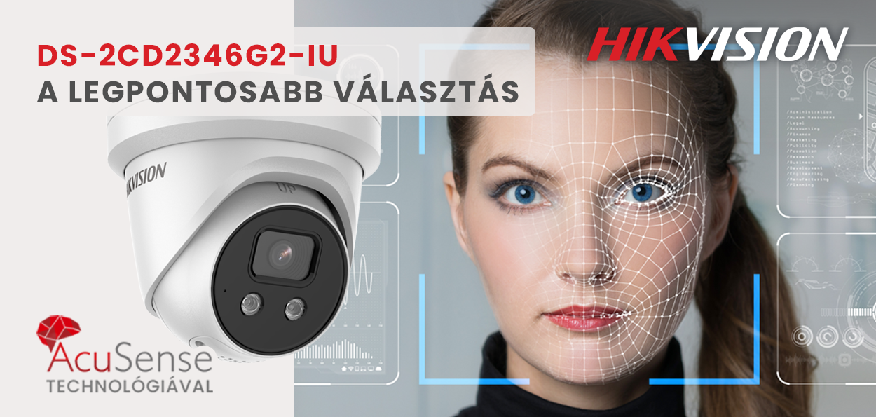 Hikvision AcuSense DS-2CD2346G2-IU - A legpontosabb választás!