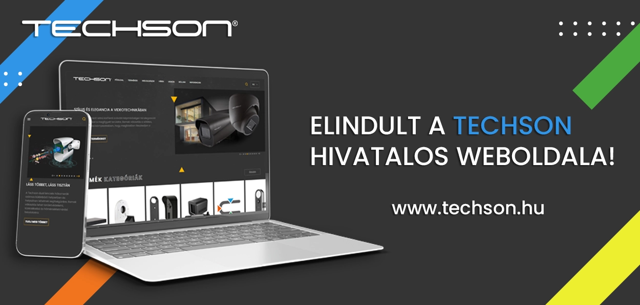 Elindult a Techson hivatalos weboldala!