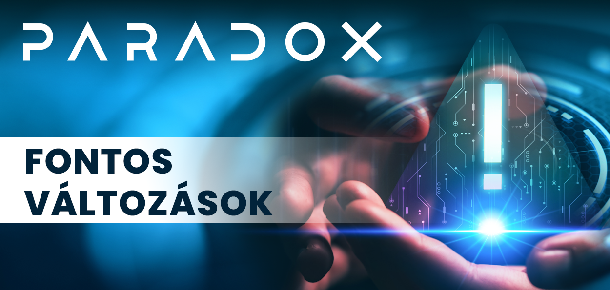 Változások a Paradox távoli elérésének struktúrájában