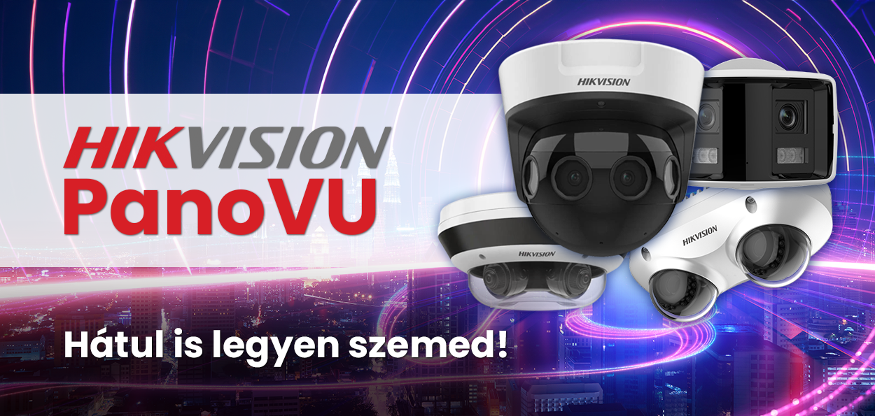 Hikvision PanoVu: Panoráma megoldások