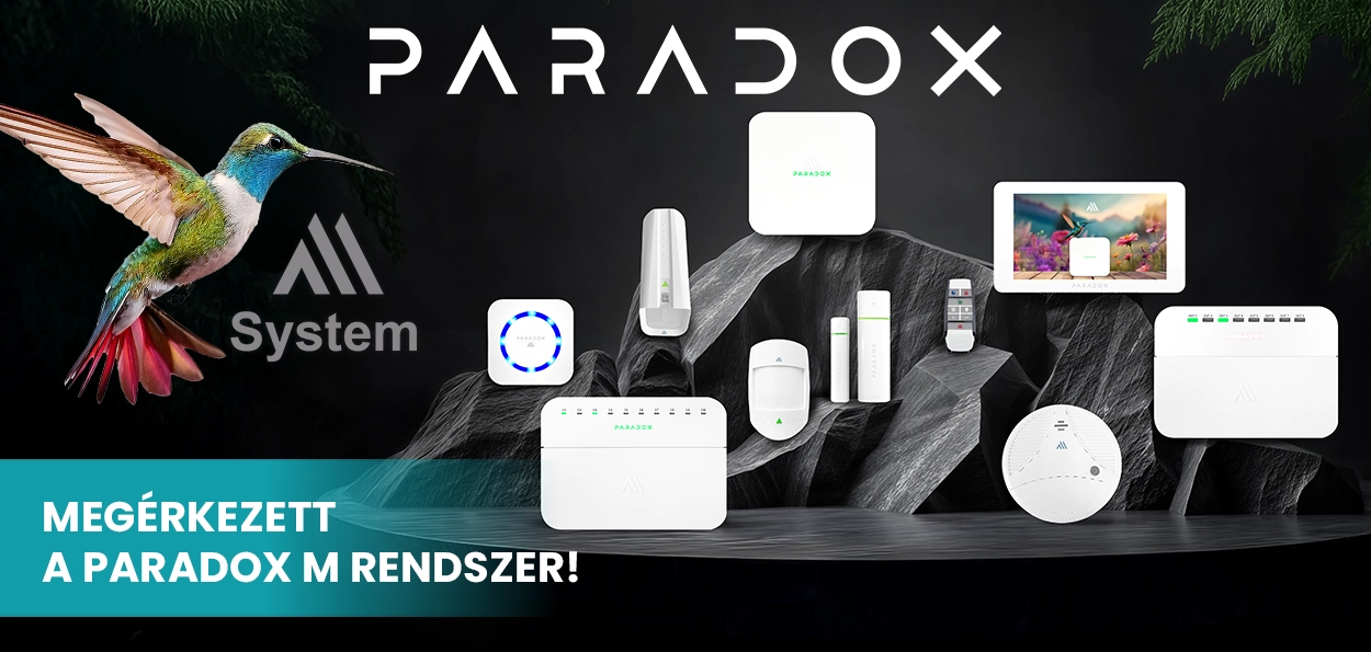 Megérkezett a Paradox M rendszer!