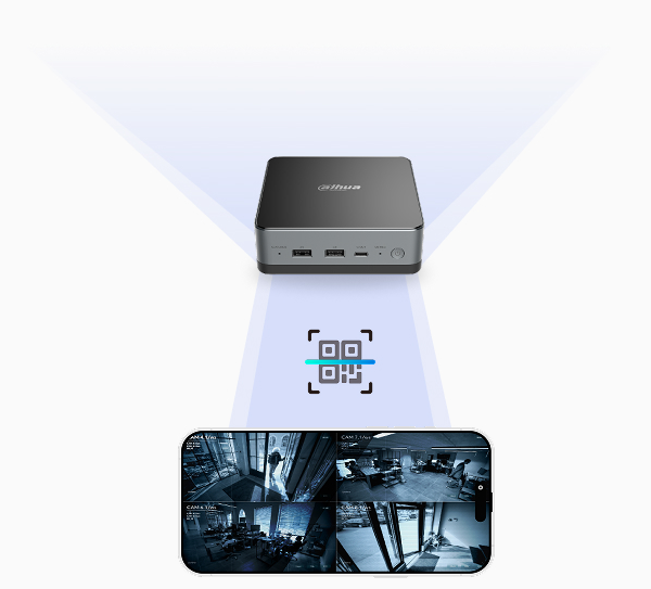 Dahua DSS OneBox mobil QR