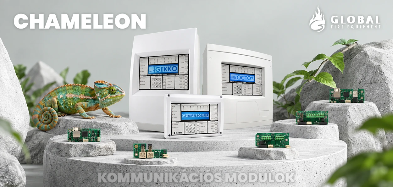 GLOBAL FIRE – KOMMUNIKÁCIÓS MODULOK a „chameleon network” hálózatban