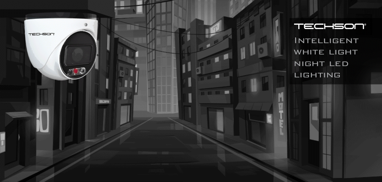 Techson ES4 camera, the key to night-time surveillance