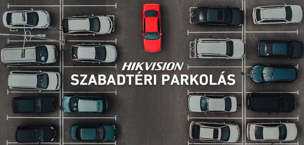 A Hikvision megoldása szabadtéri parkoláshoz