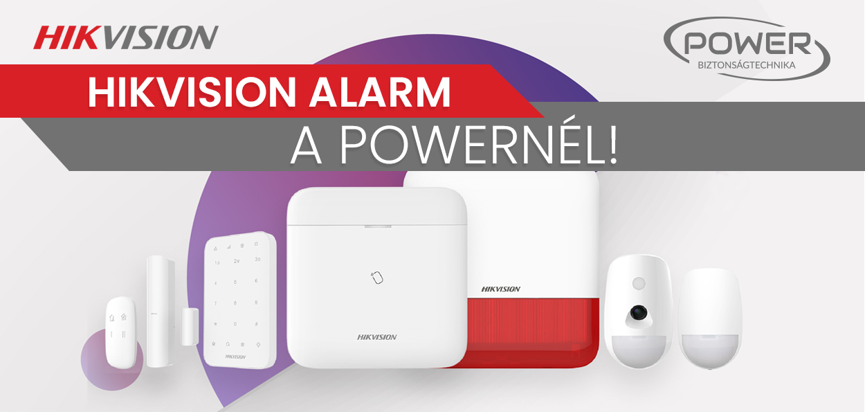 Hikvision Alarm a Powernél!