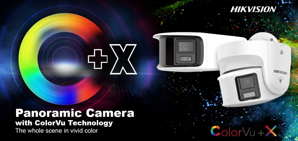 Kínálatban a Hikvision két új 8 megapixeles ColorVu panoráma kamerája