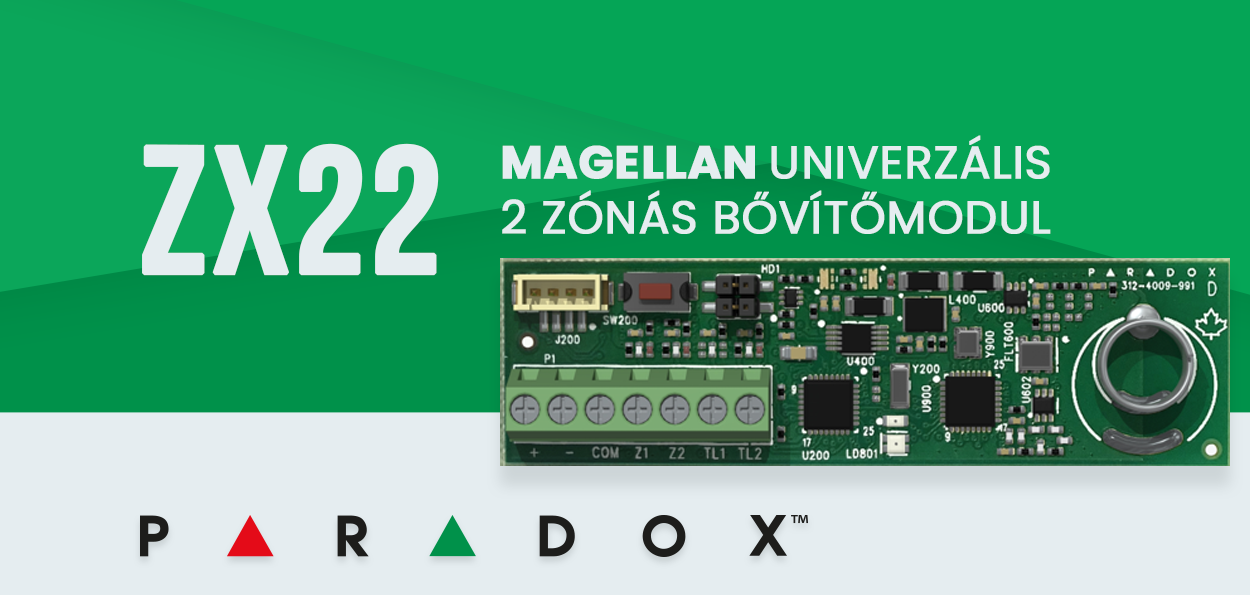 PARADOX: ZX22 univerzális bővítőmodul