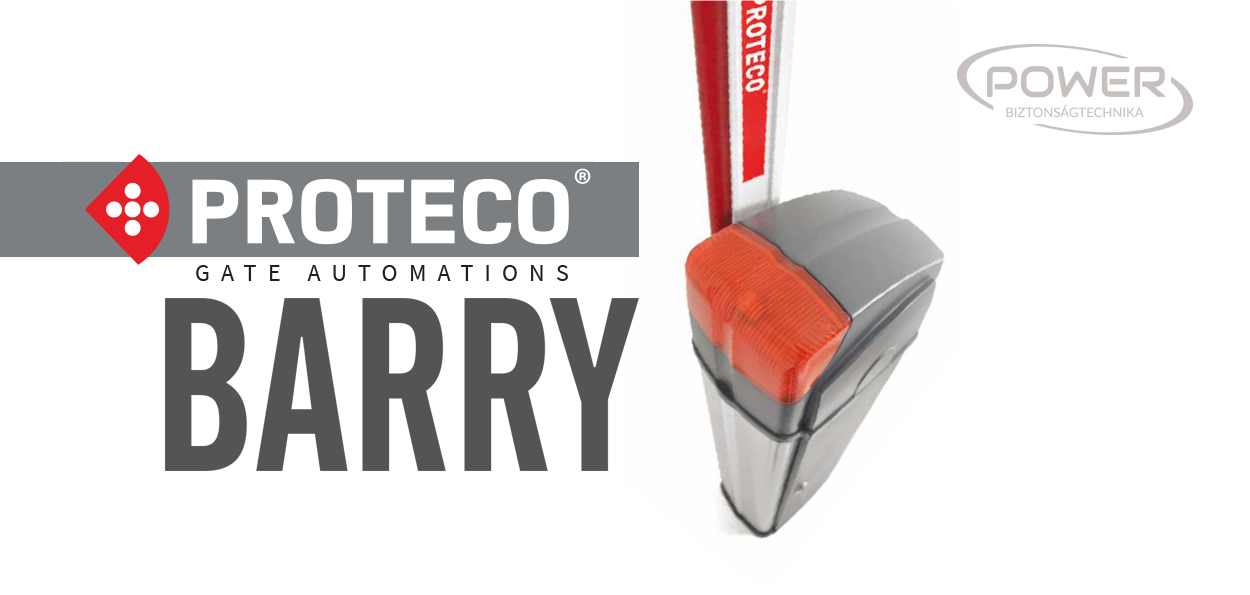 Proteco: könnyen telepíthető és megbízható BARRY sorompók