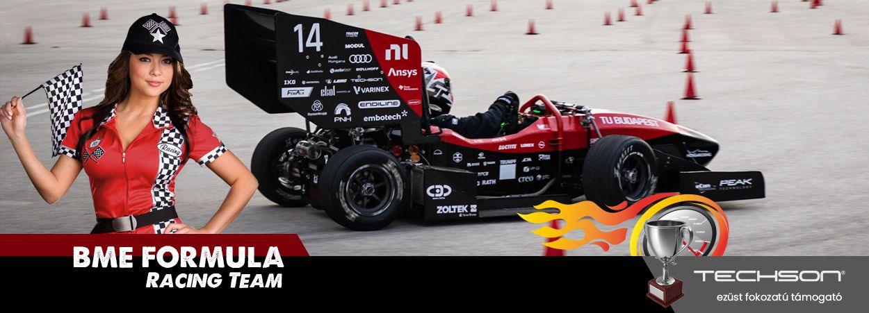 BME Formula Racing Team - Techson ezüst fokozatú támogatottjai