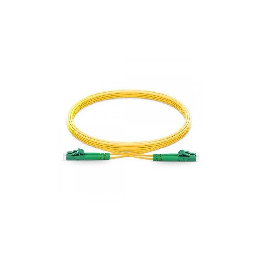 Cavo Patch Ottico CONBIC 3m LC UPC-LC APC Duplex OS2 9/125 Giallo - Fibra Monomodale